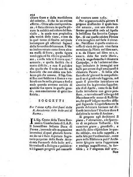 Giornale delle belle arti e della incisione, antiquaria, musica e poesia