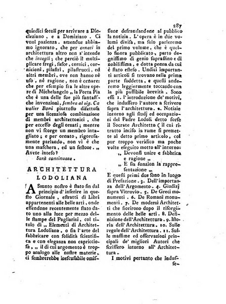 Giornale delle belle arti e della incisione, antiquaria, musica e poesia