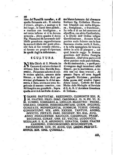 Giornale delle belle arti e della incisione, antiquaria, musica e poesia