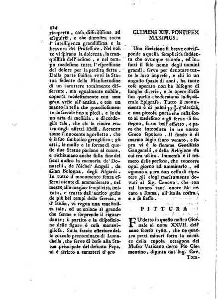 Giornale delle belle arti e della incisione, antiquaria, musica e poesia