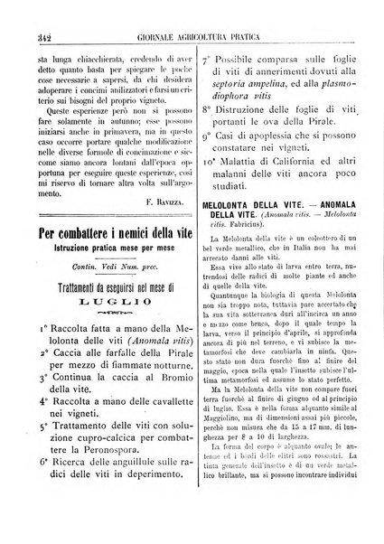 Giornale di agricoltura pratica organo ufficiale della Regia Stazione enologica sperimentale di Asti, della Regia Scuola di viticoltura, enologia e pomologia di Alba, della Regia Scuola agraria di Caluso e dei Comizi agrari di Asti e Alba