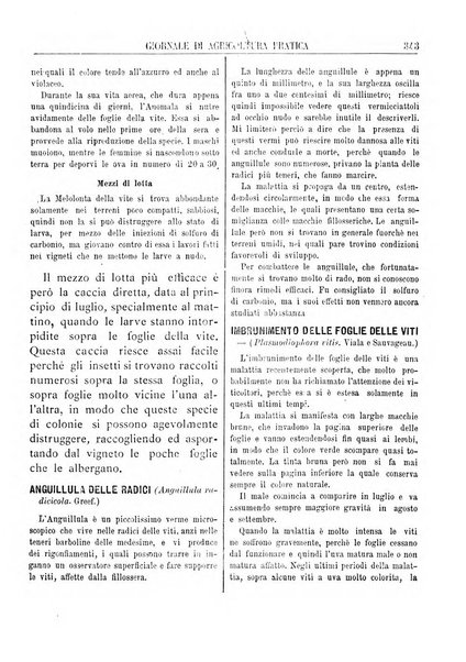 Giornale di agricoltura pratica organo ufficiale della Regia Stazione enologica sperimentale di Asti, della Regia Scuola di viticoltura, enologia e pomologia di Alba, della Regia Scuola agraria di Caluso e dei Comizi agrari di Asti e Alba