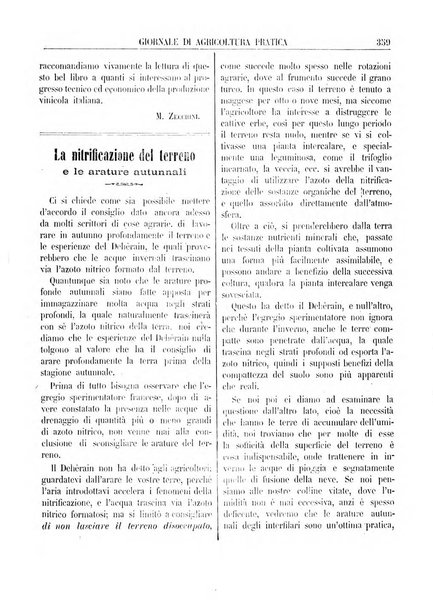 Giornale di agricoltura pratica organo ufficiale della Regia Stazione enologica sperimentale di Asti, della Regia Scuola di viticoltura, enologia e pomologia di Alba, della Regia Scuola agraria di Caluso e dei Comizi agrari di Asti e Alba