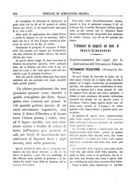 Giornale di agricoltura pratica organo ufficiale della Regia Stazione enologica sperimentale di Asti, della Regia Scuola di viticoltura, enologia e pomologia di Alba, della Regia Scuola agraria di Caluso e dei Comizi agrari di Asti e Alba