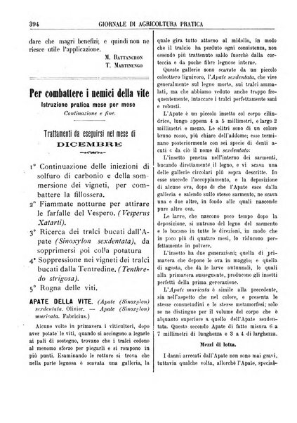 Giornale di agricoltura pratica organo ufficiale della Regia Stazione enologica sperimentale di Asti, della Regia Scuola di viticoltura, enologia e pomologia di Alba, della Regia Scuola agraria di Caluso e dei Comizi agrari di Asti e Alba