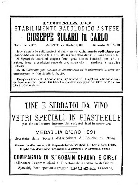 Giornale di agricoltura pratica organo ufficiale della Regia Stazione enologica sperimentale di Asti, della Regia Scuola di viticoltura, enologia e pomologia di Alba, della Regia Scuola agraria di Caluso e dei Comizi agrari di Asti e Alba