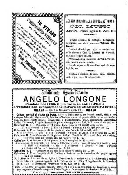 Giornale di agricoltura pratica organo ufficiale della Regia Stazione enologica sperimentale di Asti, della Regia Scuola di viticoltura, enologia e pomologia di Alba, della Regia Scuola agraria di Caluso e dei Comizi agrari di Asti e Alba