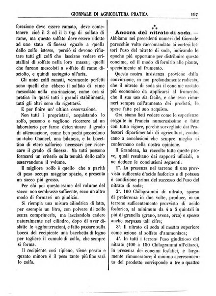 Giornale di agricoltura pratica organo ufficiale della Regia Stazione enologica sperimentale di Asti, della Regia Scuola di viticoltura, enologia e pomologia di Alba, della Regia Scuola agraria di Caluso e dei Comizi agrari di Asti e Alba