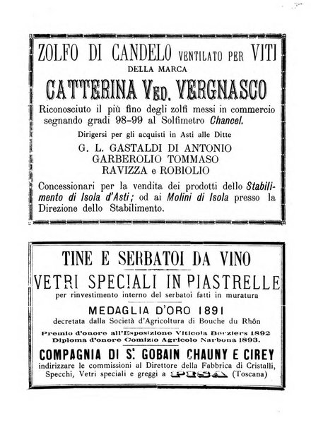 Giornale di agricoltura pratica organo ufficiale della Regia Stazione enologica sperimentale di Asti, della Regia Scuola di viticoltura, enologia e pomologia di Alba, della Regia Scuola agraria di Caluso e dei Comizi agrari di Asti e Alba