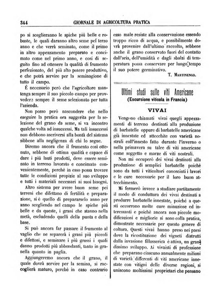 Giornale di agricoltura pratica organo ufficiale della Regia Stazione enologica sperimentale di Asti, della Regia Scuola di viticoltura, enologia e pomologia di Alba, della Regia Scuola agraria di Caluso e dei Comizi agrari di Asti e Alba