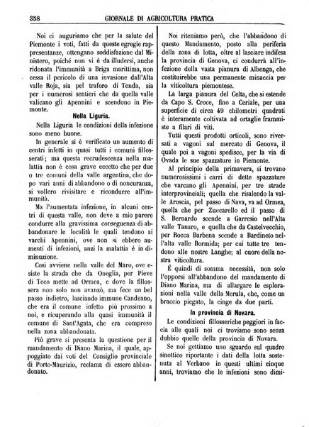 Giornale di agricoltura pratica organo ufficiale della Regia Stazione enologica sperimentale di Asti, della Regia Scuola di viticoltura, enologia e pomologia di Alba, della Regia Scuola agraria di Caluso e dei Comizi agrari di Asti e Alba