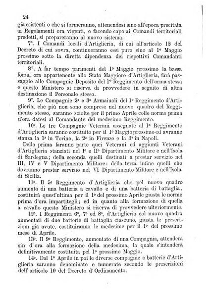 Giornale di artiglieria e genio. Parte 1., Ufficiale