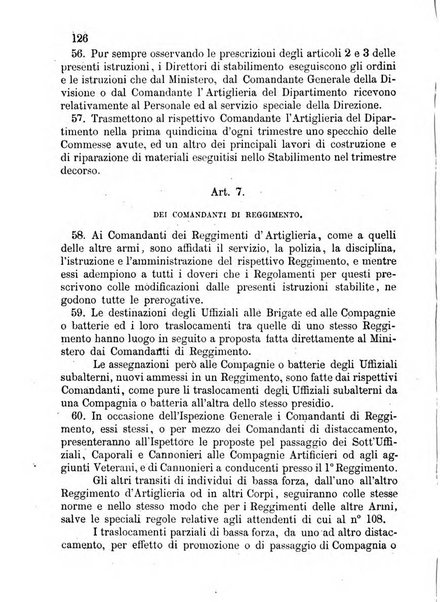 Giornale di artiglieria e genio. Parte 1., Ufficiale