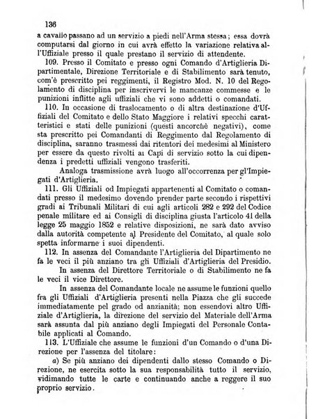 Giornale di artiglieria e genio. Parte 1., Ufficiale