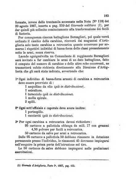 Giornale di artiglieria e genio. Parte 1., Ufficiale