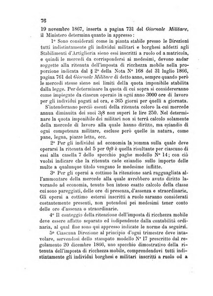 Giornale di artiglieria e genio. Parte 1., Ufficiale