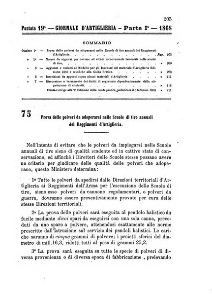 Giornale di artiglieria e genio. Parte 1., Ufficiale