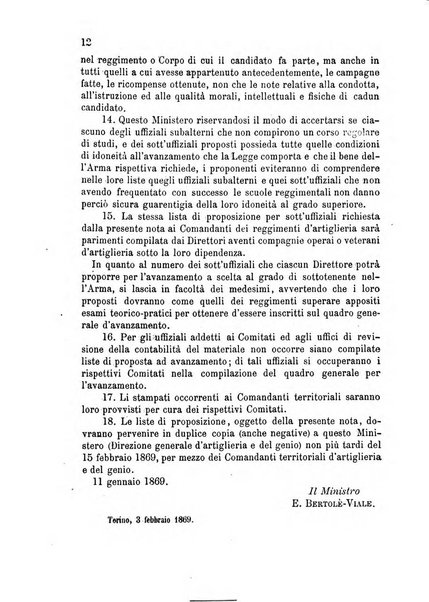 Giornale di artiglieria e genio. Parte 1., Ufficiale