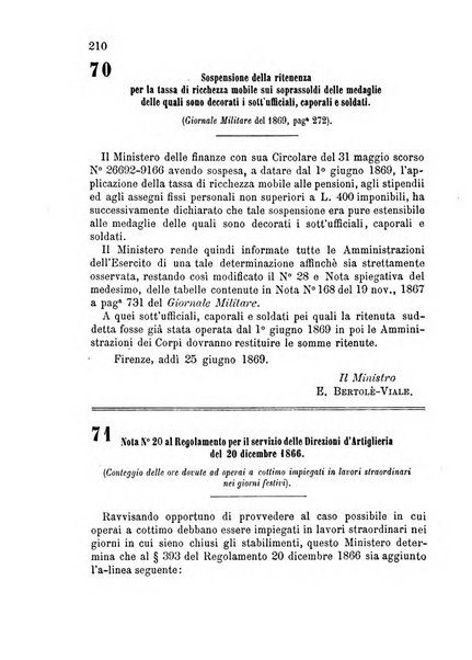 Giornale di artiglieria e genio. Parte 1., Ufficiale