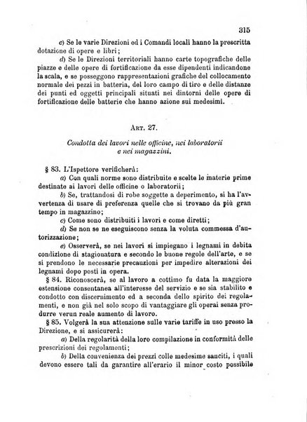 Giornale di artiglieria e genio. Parte 1., Ufficiale