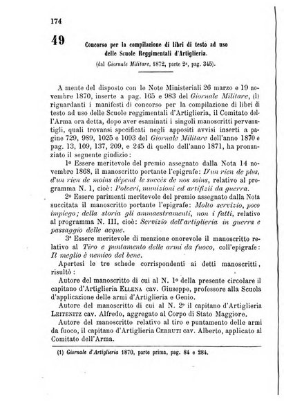 Giornale di artiglieria e genio. Parte 1., Ufficiale