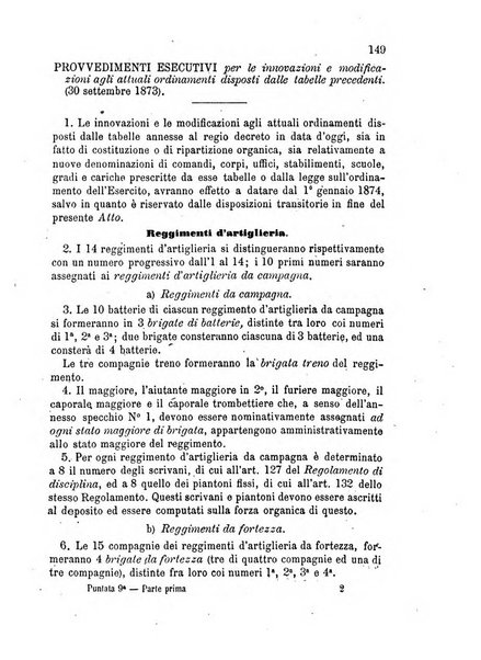 Giornale di artiglieria e genio. Parte 1., Ufficiale