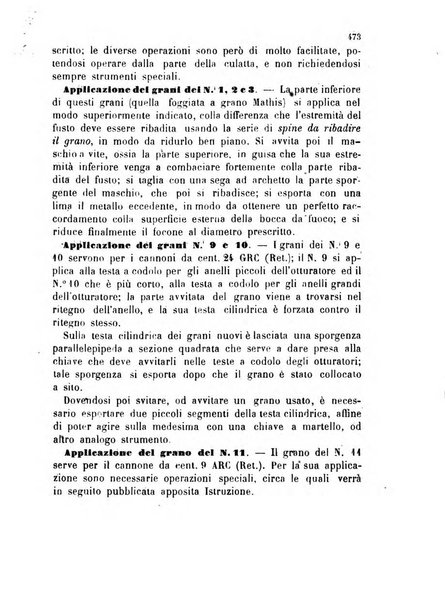 Giornale di artiglieria e genio. Parte 1., Ufficiale