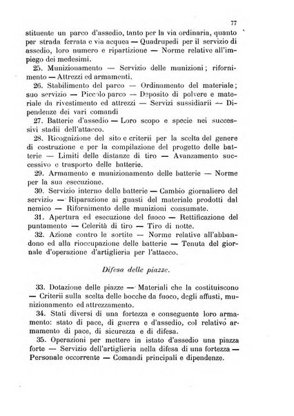 Giornale di artiglieria e genio. Parte 1., Ufficiale