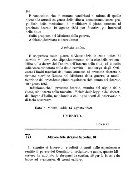 Giornale di artiglieria e genio. Parte 1., Ufficiale