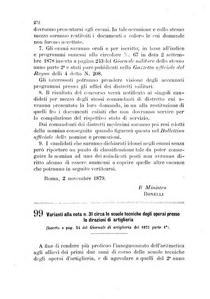 Giornale di artiglieria e genio. Parte 1., Ufficiale