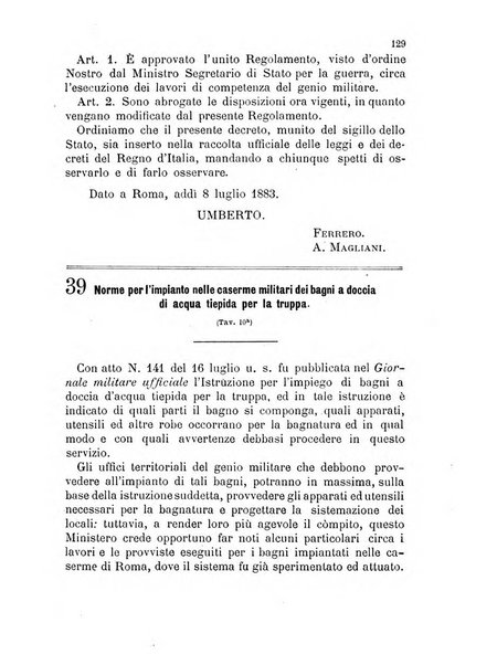 Giornale di artiglieria e genio. Parte 1., Ufficiale