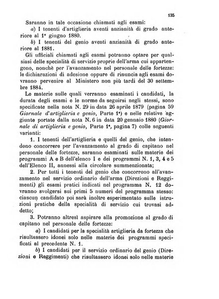 Giornale di artiglieria e genio. Parte 1., Ufficiale