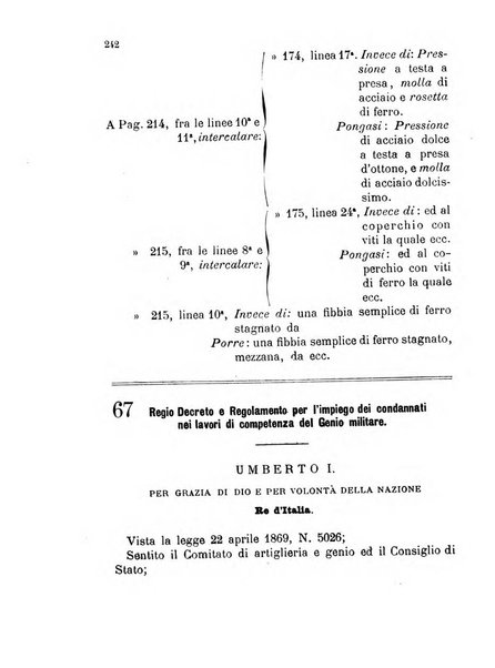 Giornale di artiglieria e genio. Parte 1., Ufficiale