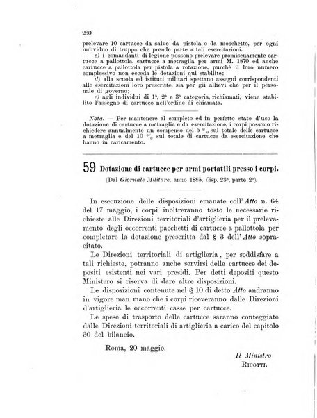 Giornale di artiglieria e genio. Parte 1., Ufficiale