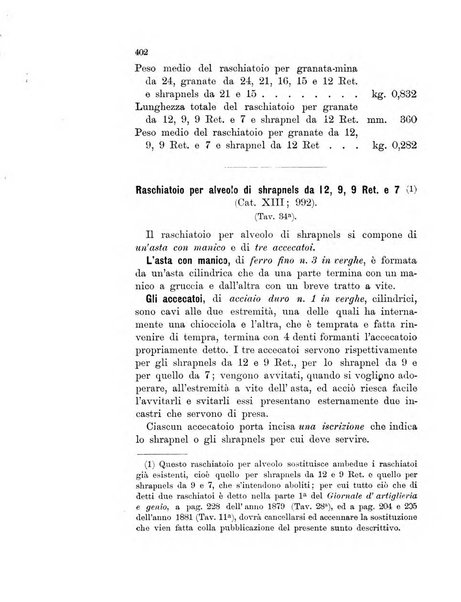 Giornale di artiglieria e genio. Parte 1., Ufficiale