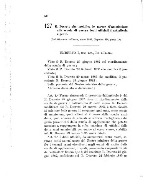 Giornale di artiglieria e genio. Parte 1., Ufficiale