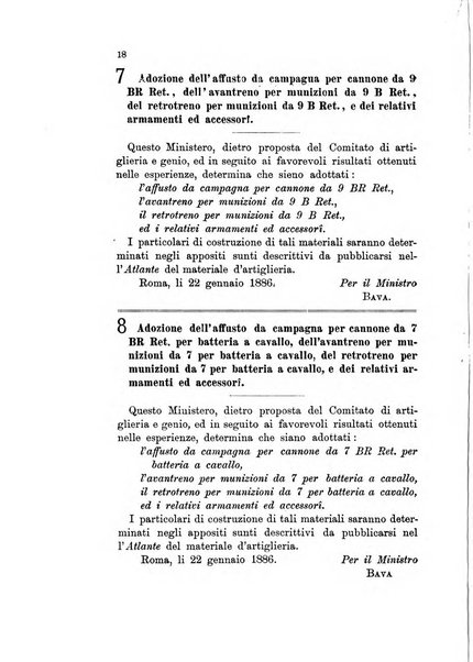 Giornale di artiglieria e genio. Parte 1., Ufficiale