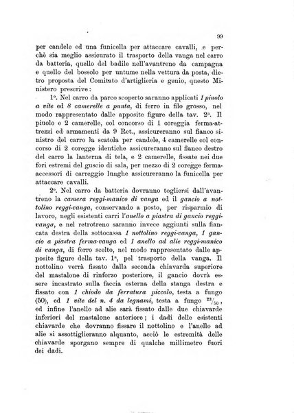 Giornale di artiglieria e genio. Parte 1., Ufficiale