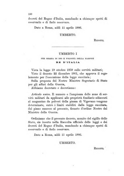 Giornale di artiglieria e genio. Parte 1., Ufficiale