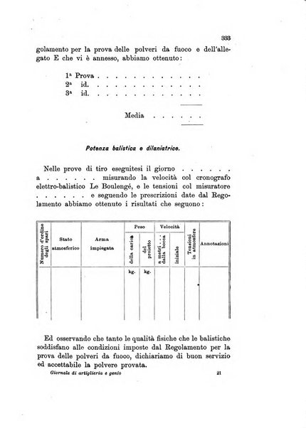 Giornale di artiglieria e genio. Parte 1., Ufficiale