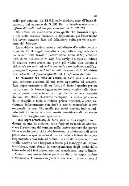 Giornale di artiglieria e genio. Parte 1., Ufficiale