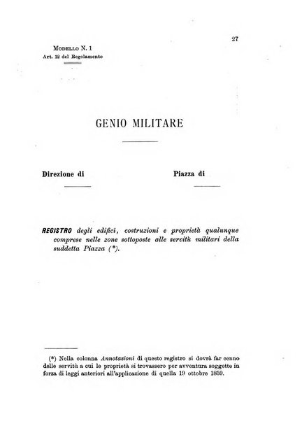 Giornale di artiglieria e genio. Parte 1., Ufficiale