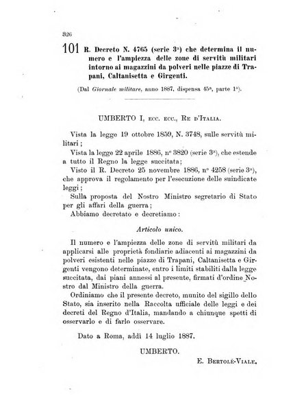 Giornale di artiglieria e genio. Parte 1., Ufficiale