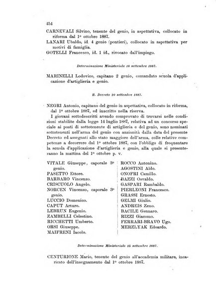 Giornale di artiglieria e genio. Parte 1., Ufficiale