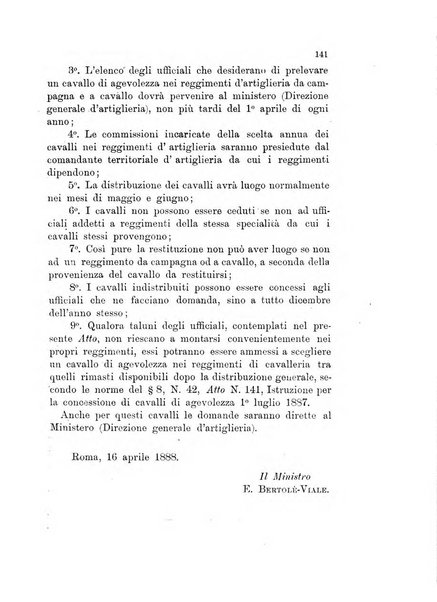 Giornale di artiglieria e genio. Parte 1., Ufficiale