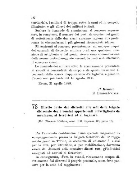 Giornale di artiglieria e genio. Parte 1., Ufficiale