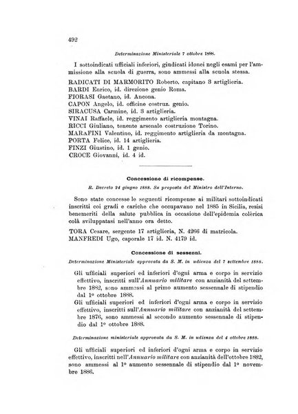 Giornale di artiglieria e genio. Parte 1., Ufficiale