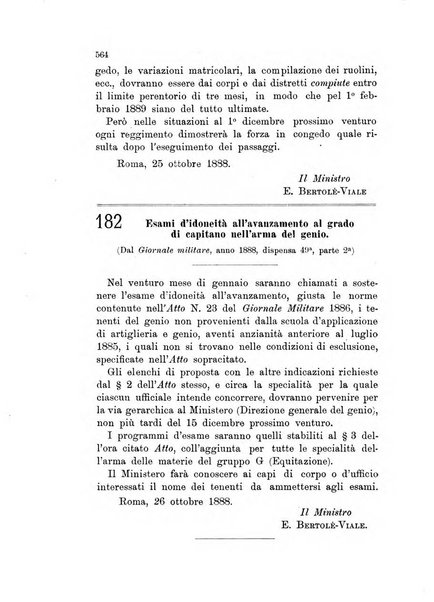 Giornale di artiglieria e genio. Parte 1., Ufficiale