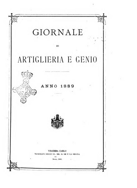 Giornale di artiglieria e genio. Parte 1., Ufficiale