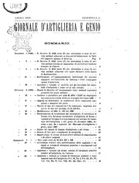 Giornale di artiglieria e genio. Parte 1., Ufficiale